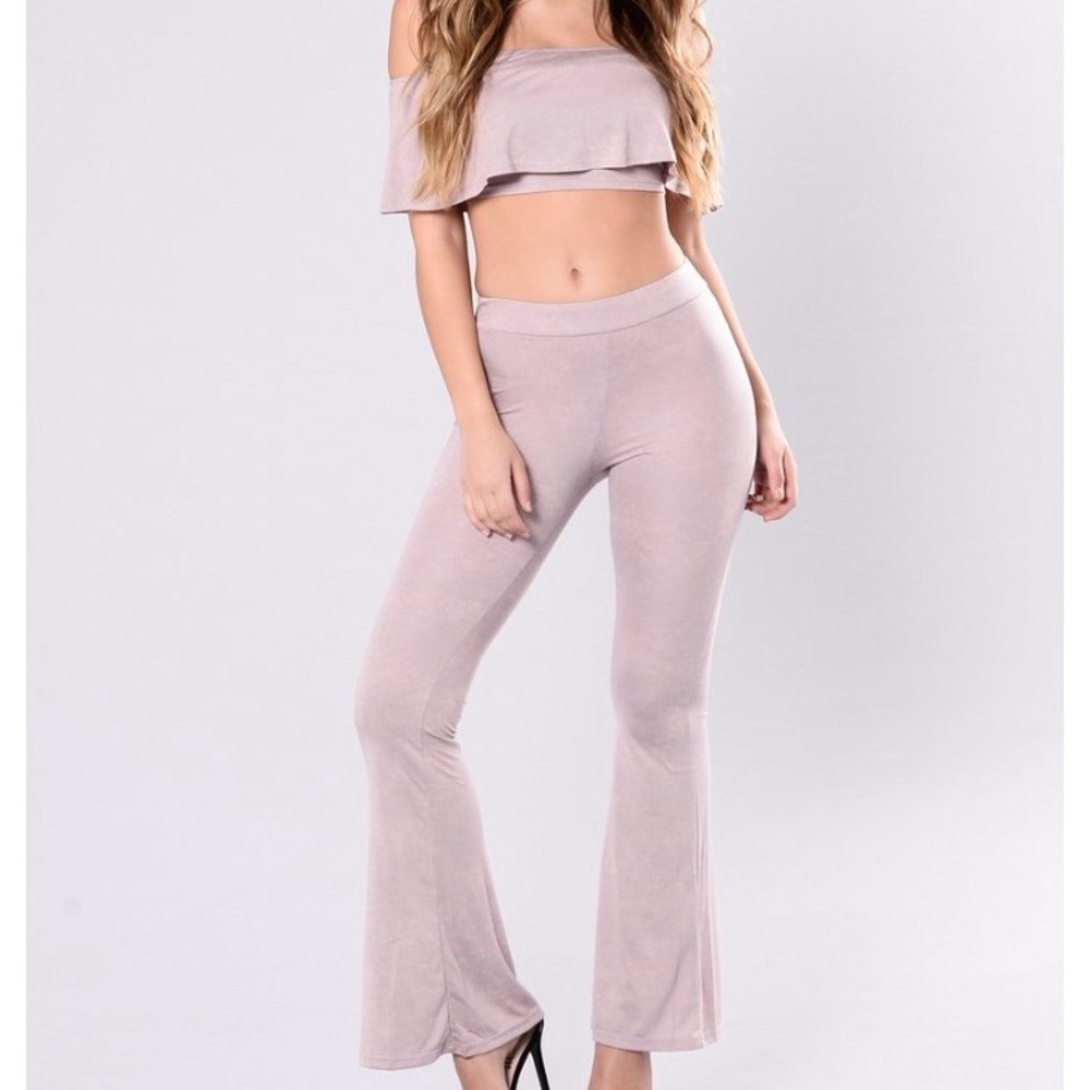Fashion Nova 'into limelight set' pants only